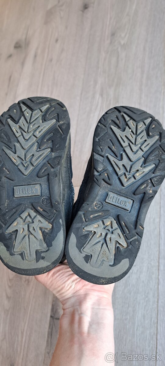 Zimné zateplené topanky vel.27 - 3