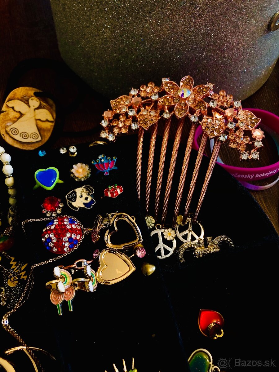 Stará šperkovnica + hodinky - 3