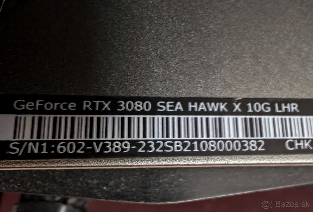 Predam GeForce RTX™ 3080 SEA HAWK X 10Gb LHR - 3