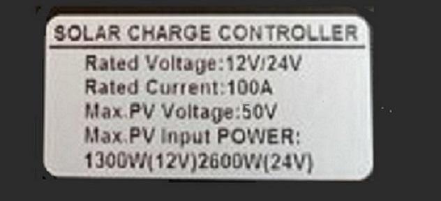 Novy Solarny regulator MPPT - 100A (do 50 Voltov) - 3