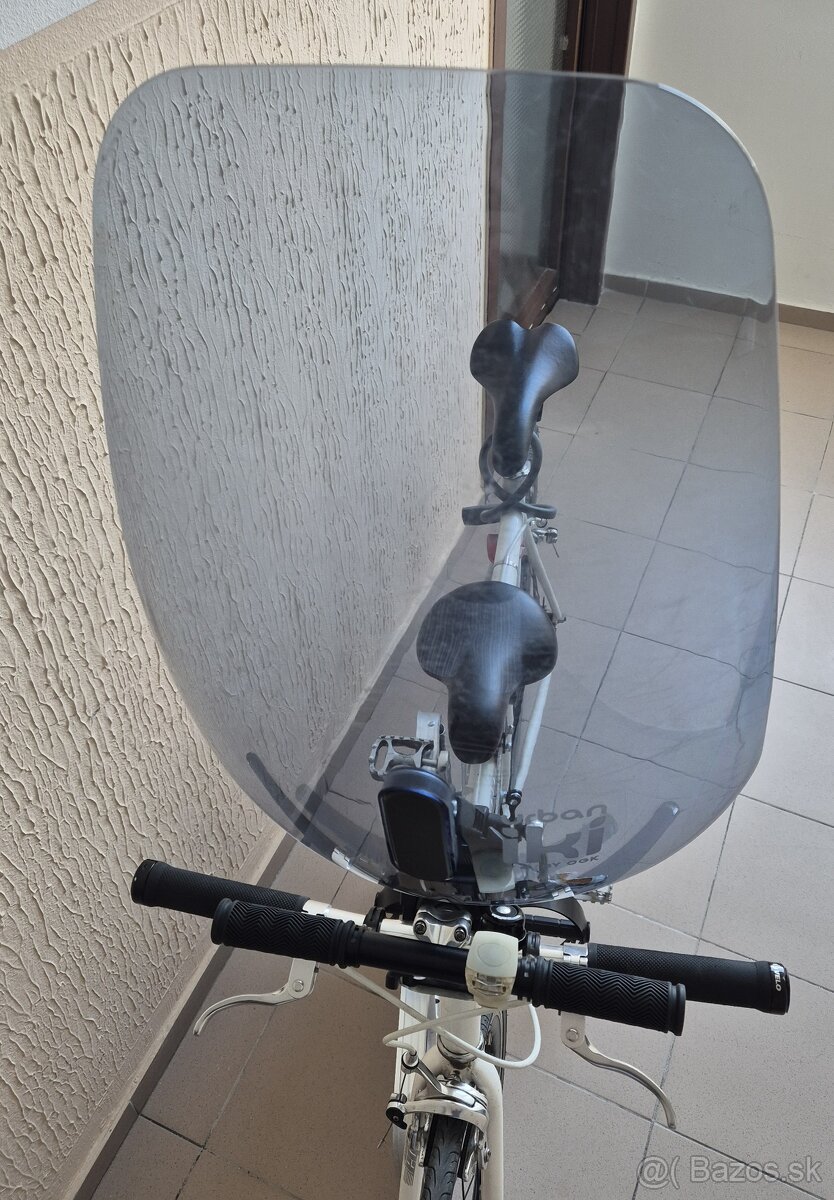 Set predná cyklosedačka a štít + adaptér - 3