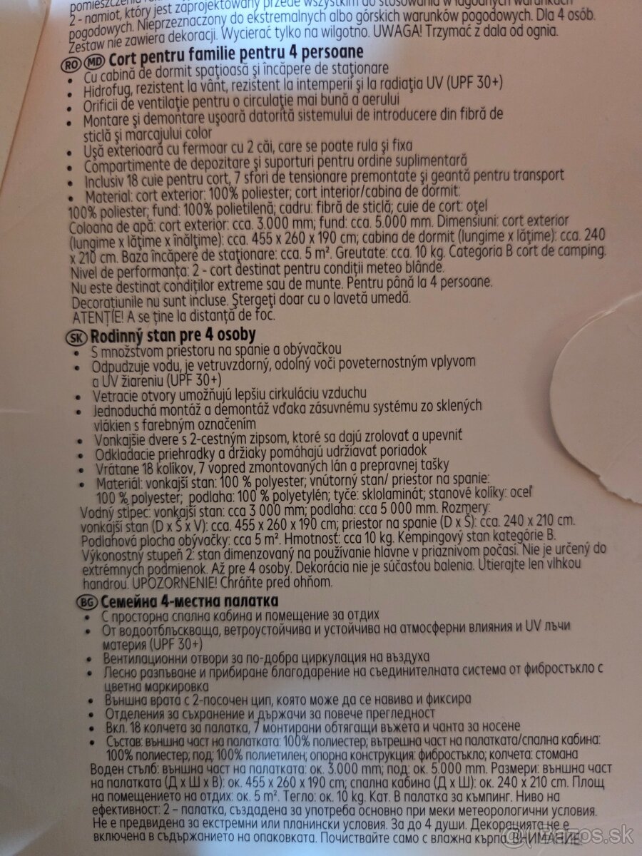 Kempingový stan - 3