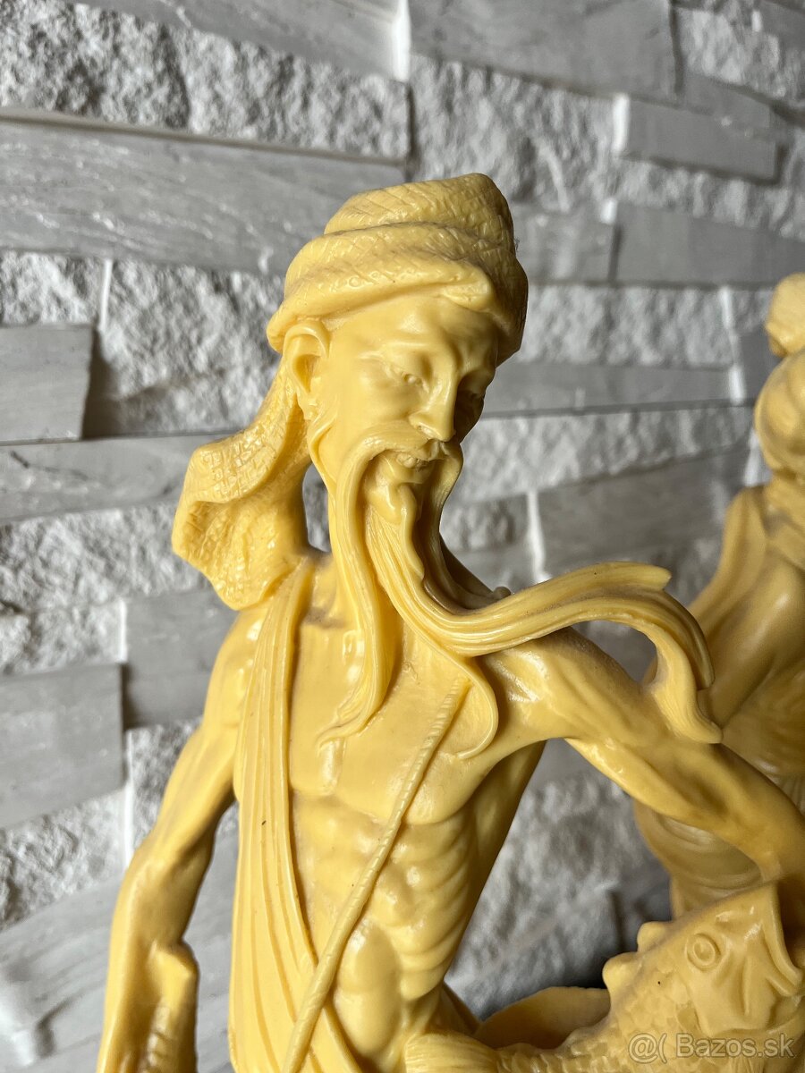 Vintage socha muž - 3