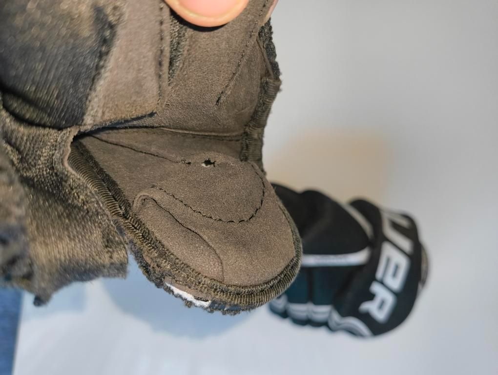 Detské hokejové rukavice Bauer veľ. 8 - 3