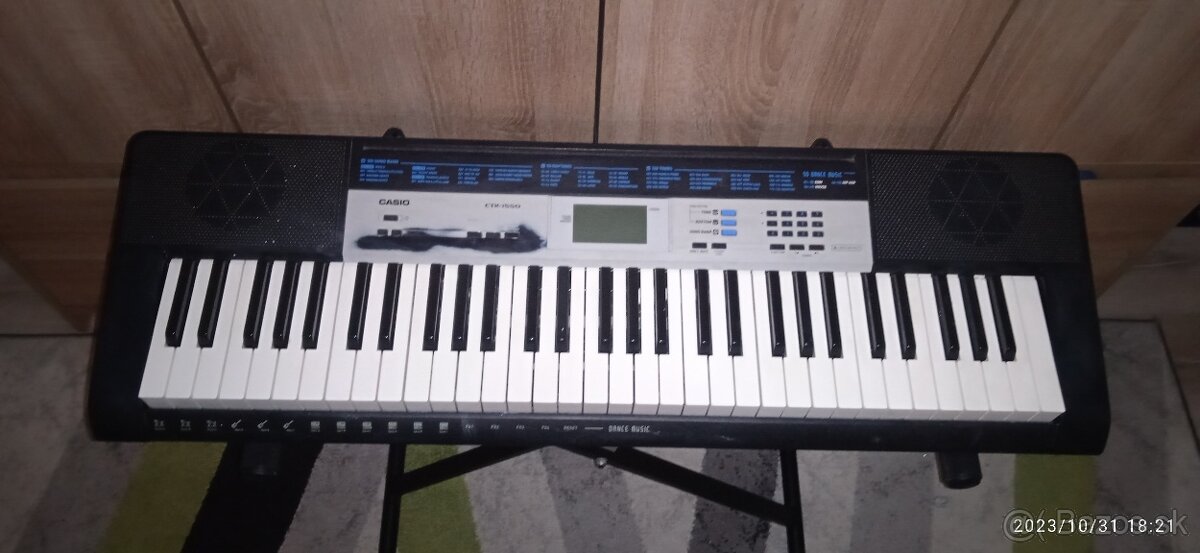 Predám klavír CASIO CTK-1500 - 3