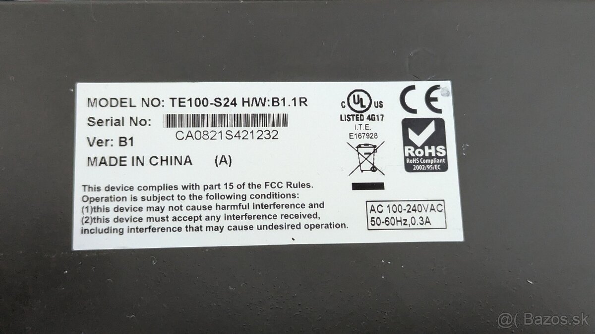 24-portový Fast Ethernet Switch TRENDnet TE100-S24 - spoľahl - 3