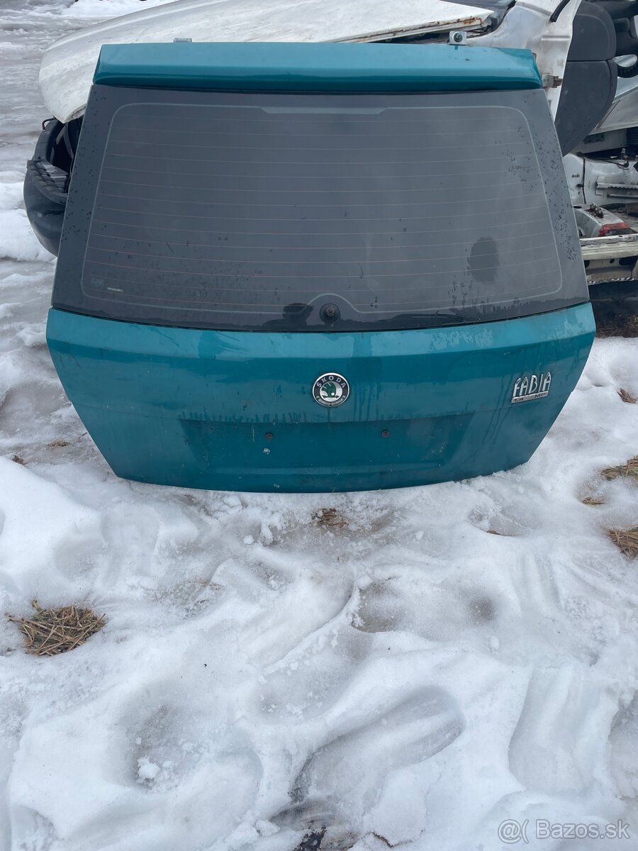Kufrove dvere Škoda Fabia 1 - 3