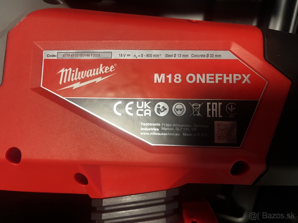 Milwaukee M18 ONEFHPX-0X sds plus - 3