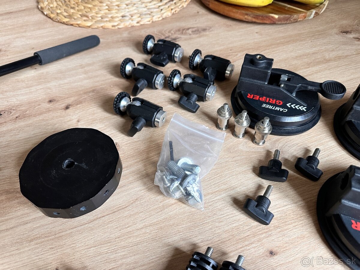 Camtree gripper + videohlava Manfrotto - 3