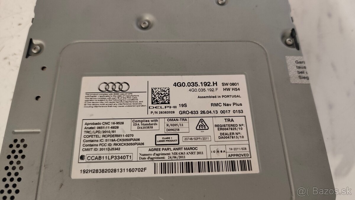 Audi multimedia A6 C7 - 3