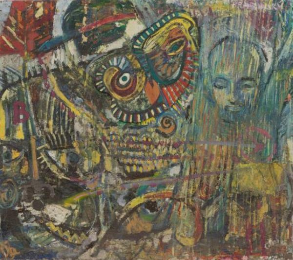 obraz Peter Hrabinský, Abstrakce 115x145 - 3