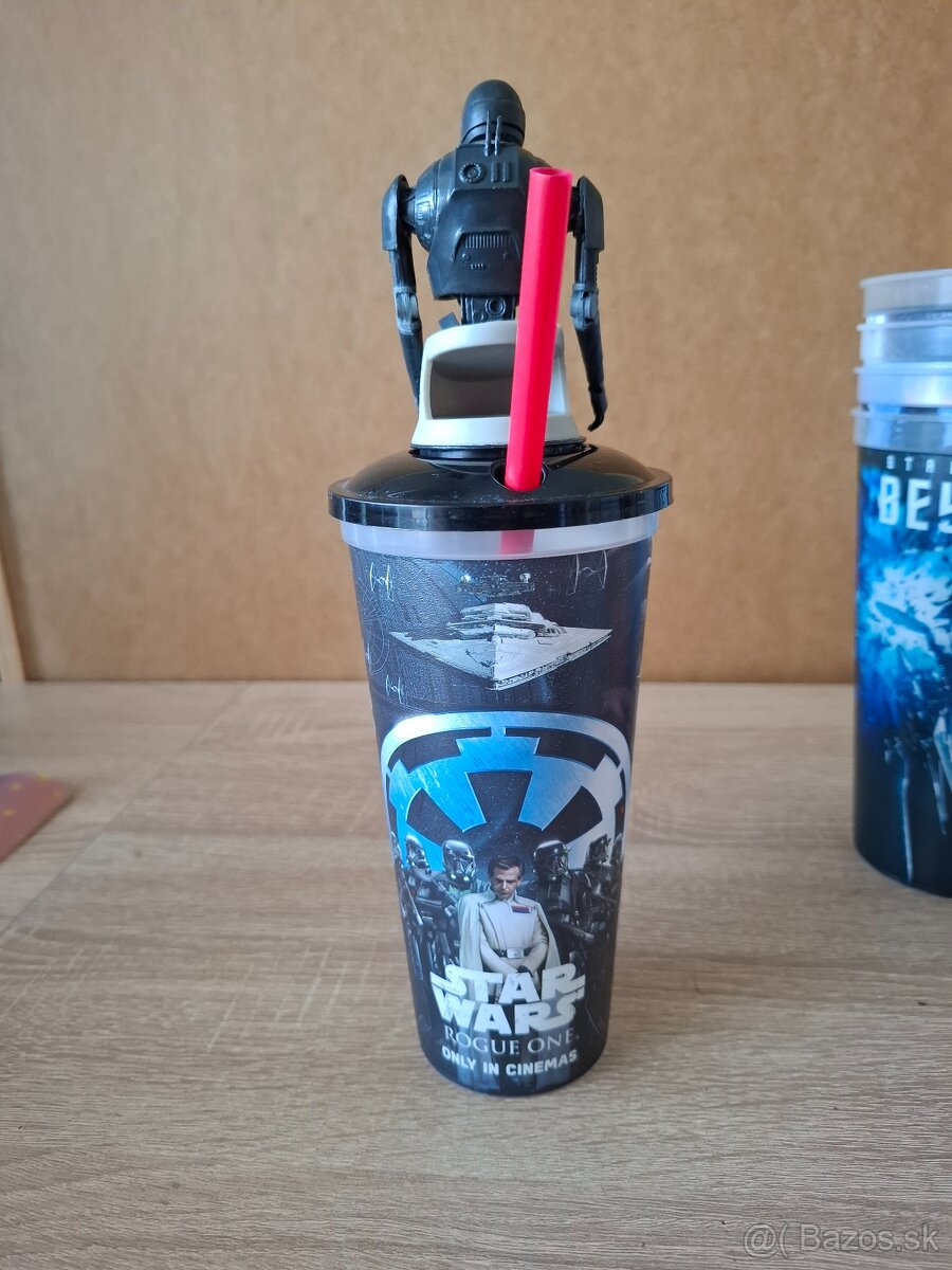 Star Wars figúrky - kino poháre s toppermi Kylo Ren - 3