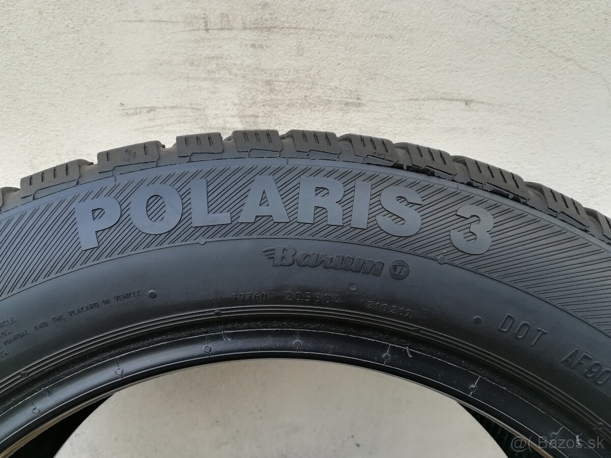 ZIMNÉ PNEUMATIKY 185/60 R15 XL POLARIS3, 2KS - 3