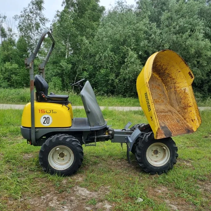 Sklápač 1,5 t WACKER NEUSON 1501 Dovoz Nórsko 2016 AKO NOVÝ - 3