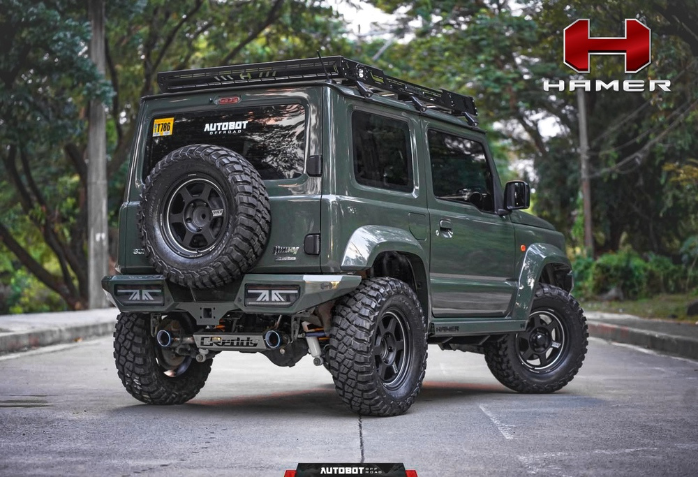 Bočné ochranné nášľapy HAMER na Suzuki Jimny 2018+ - 3