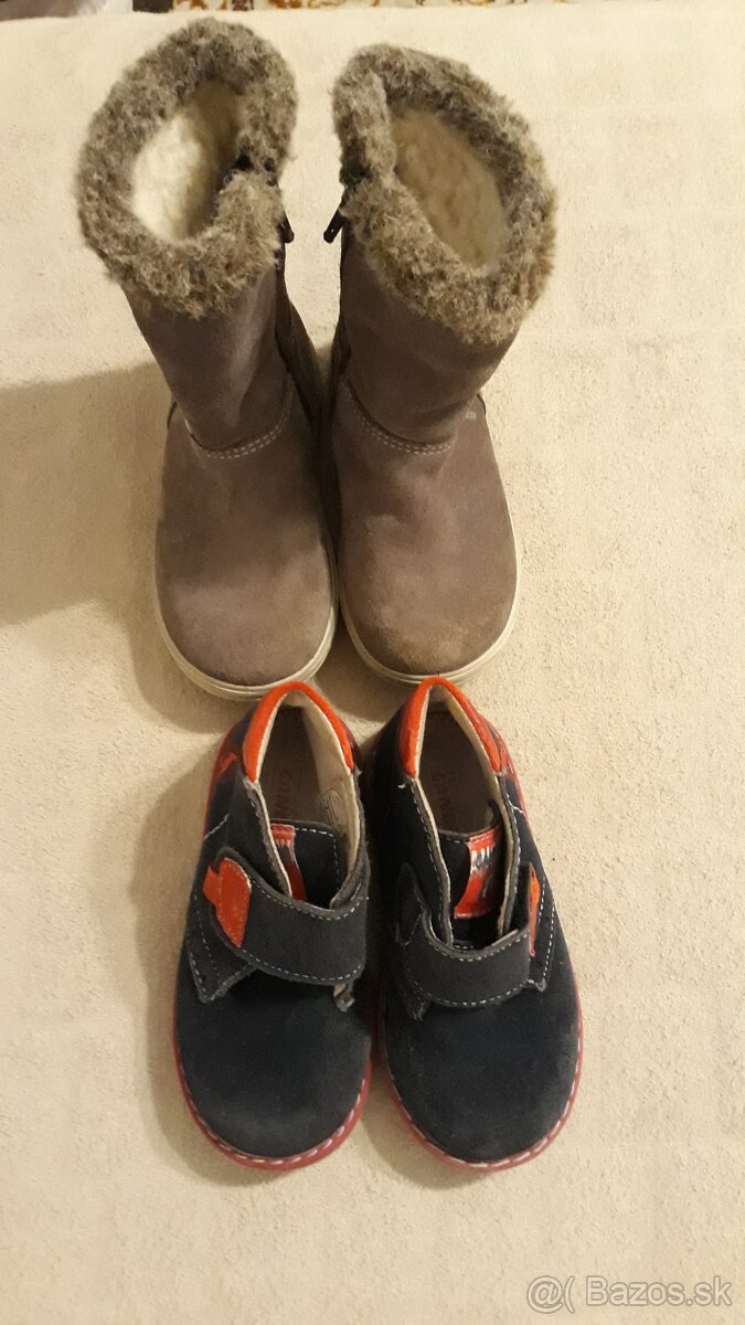 Čižmy a prechodné topánky v.23 - 3