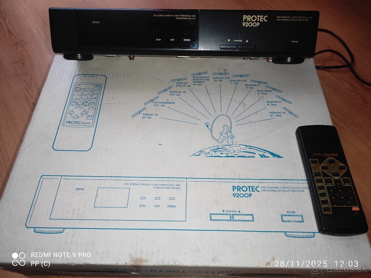 JAPAN PROTEC 9200 P analogovy hifi satelit - 3