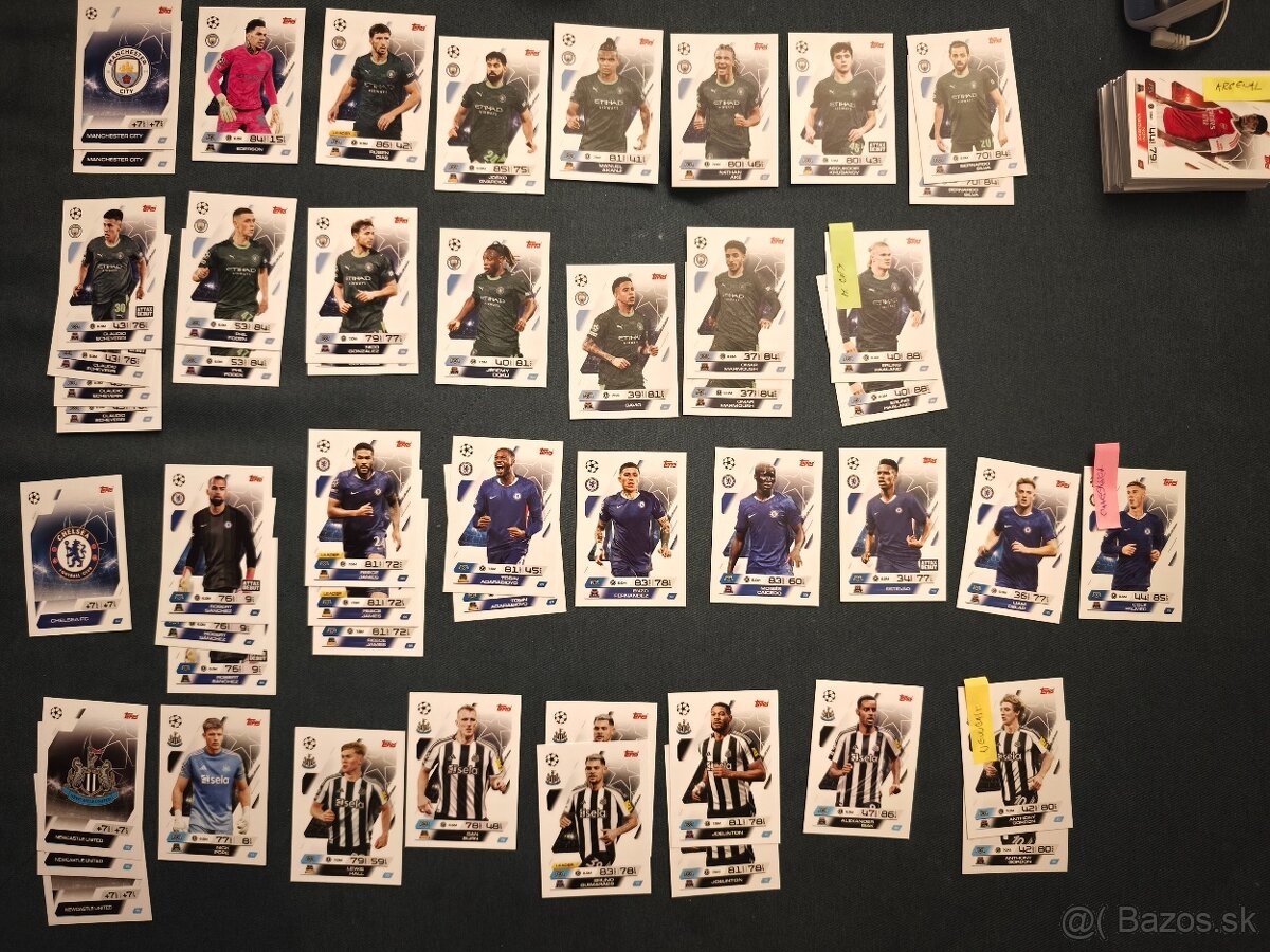 Karticky Match Attax 25/26 - 3