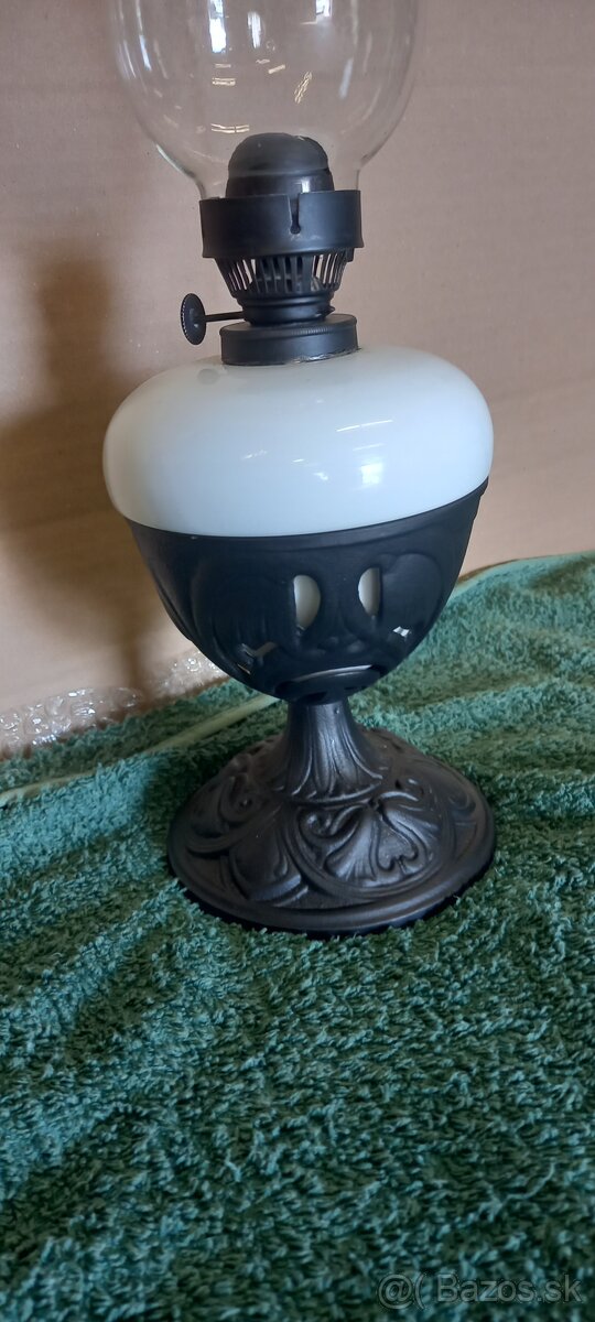 Starožitné petrolejové stolové lampy - 3