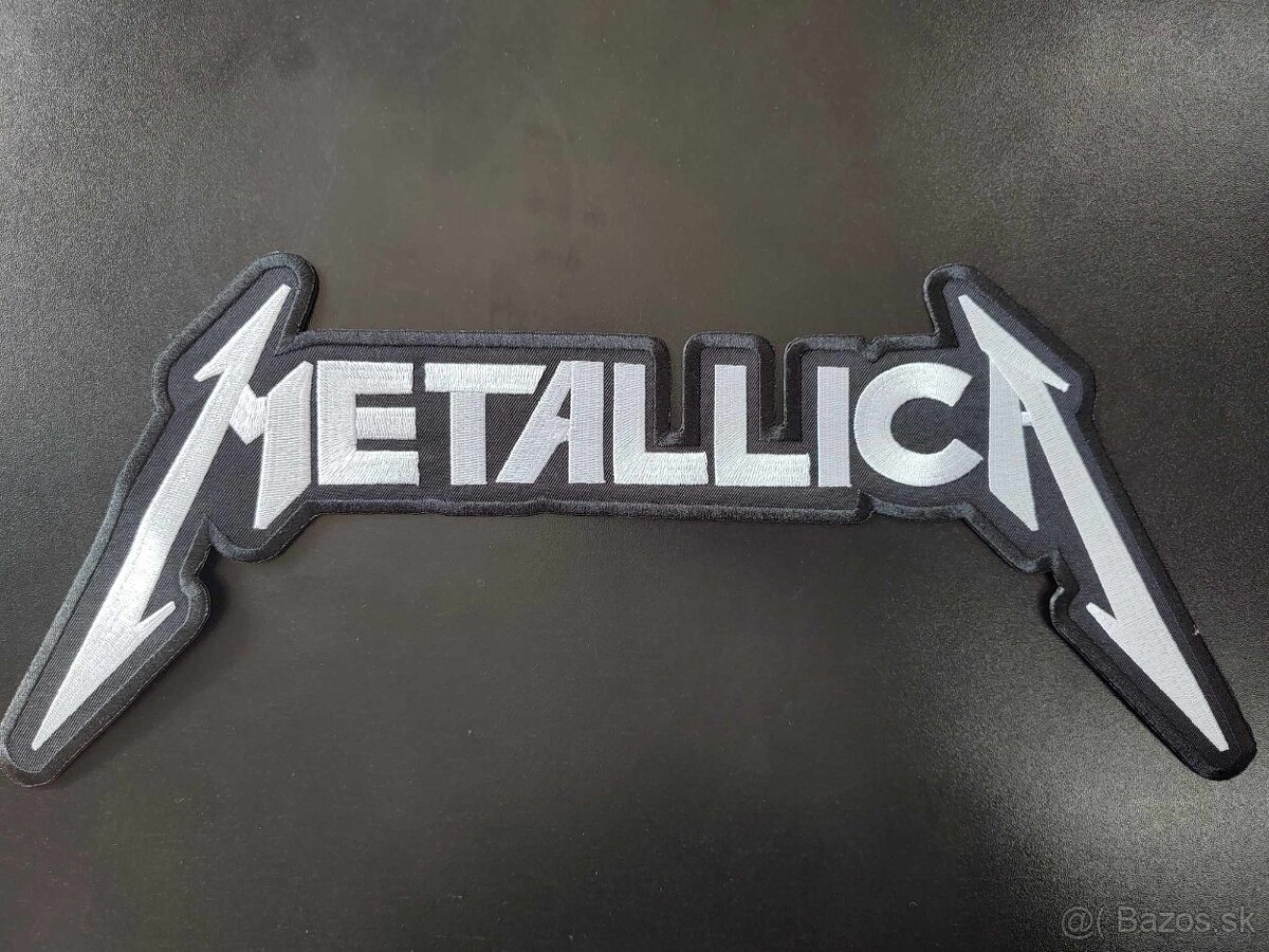 METALICA nášivka veľká - 3