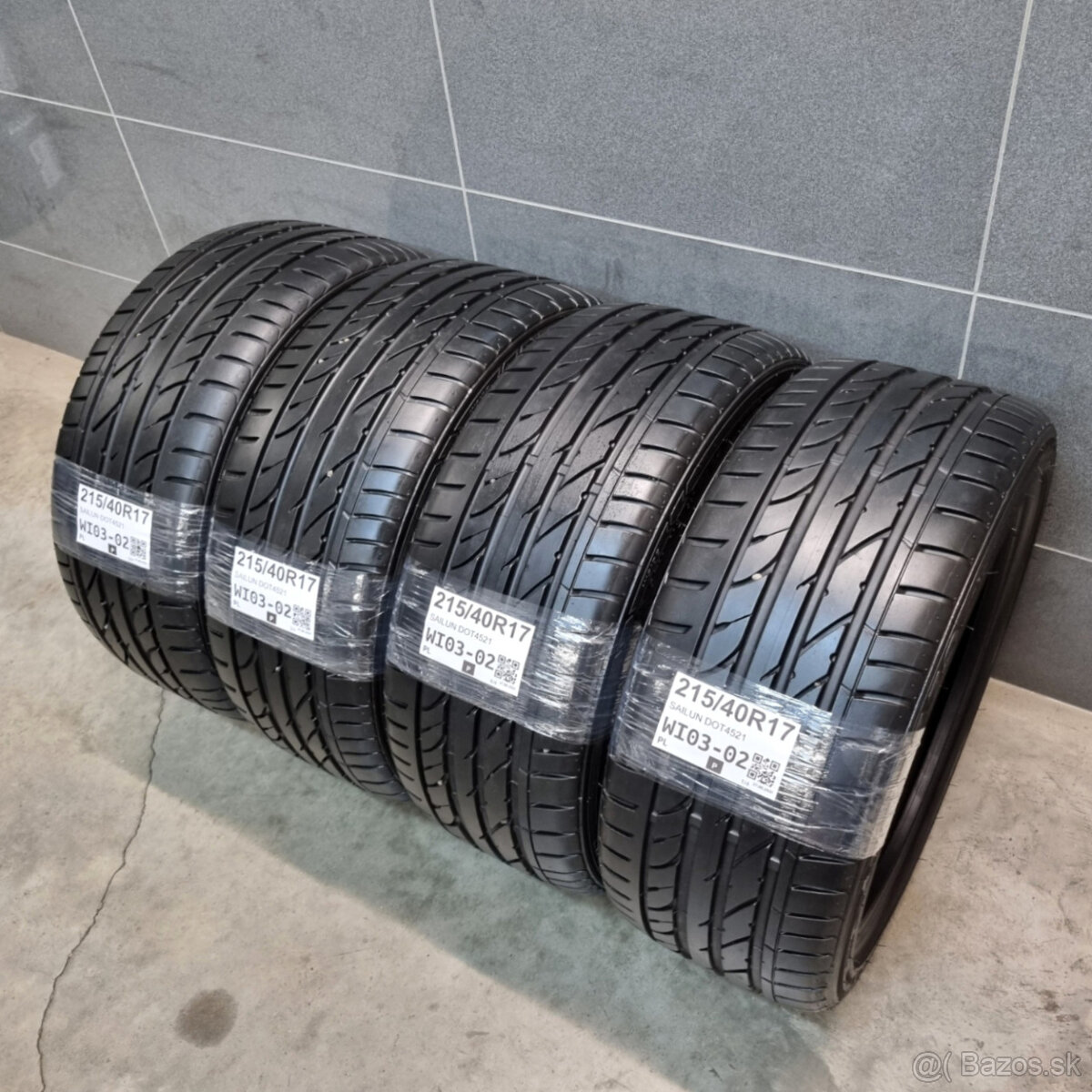Letné pneumatiky 215/40 R17 SAILUN - 3