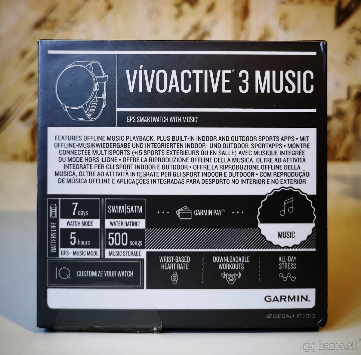 hodinky Garmin Vivoactive 3 Music. - 3