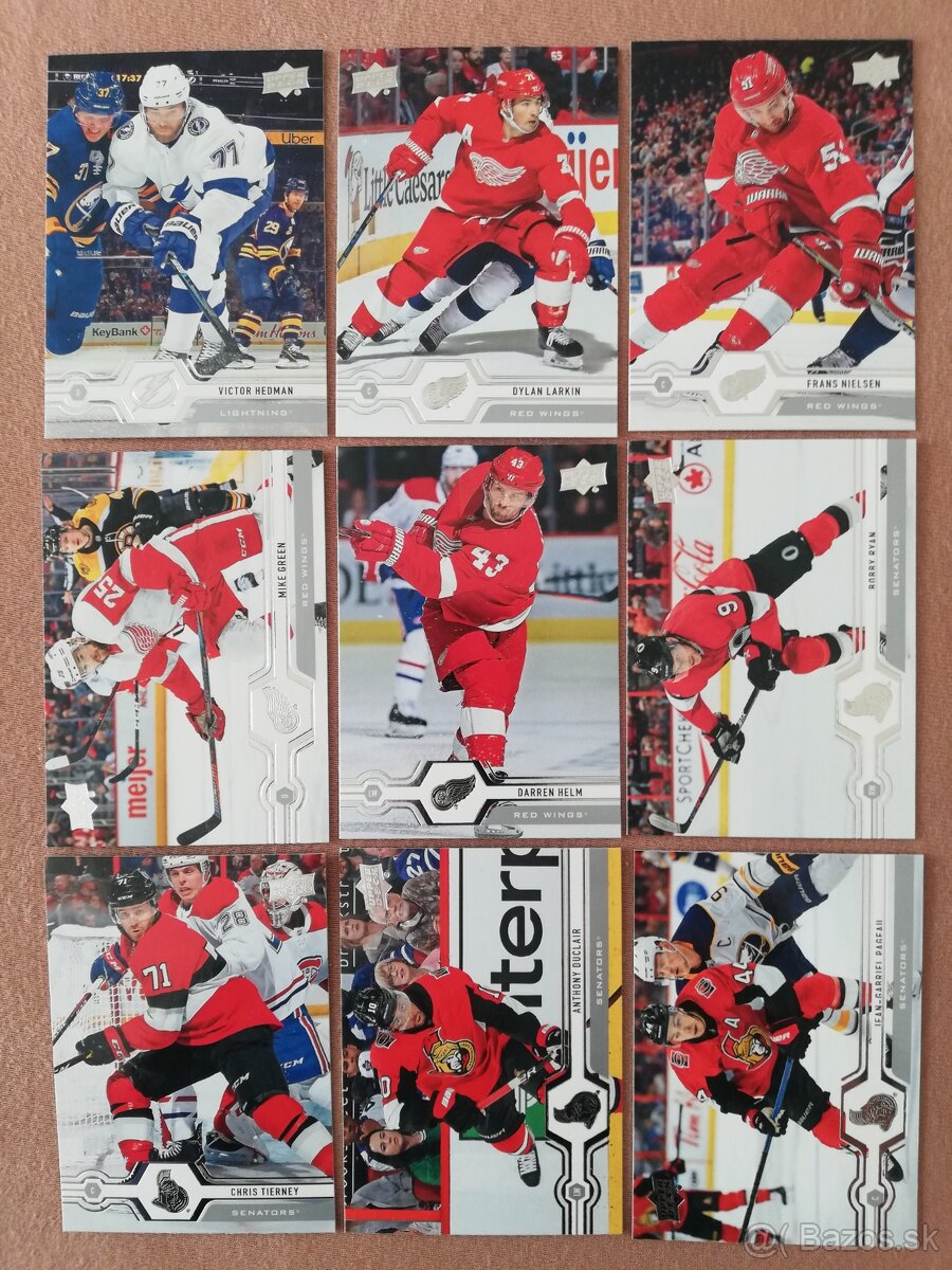 Hokejove kartičky UD 2019-20 seria 1 - 1.časť - 3