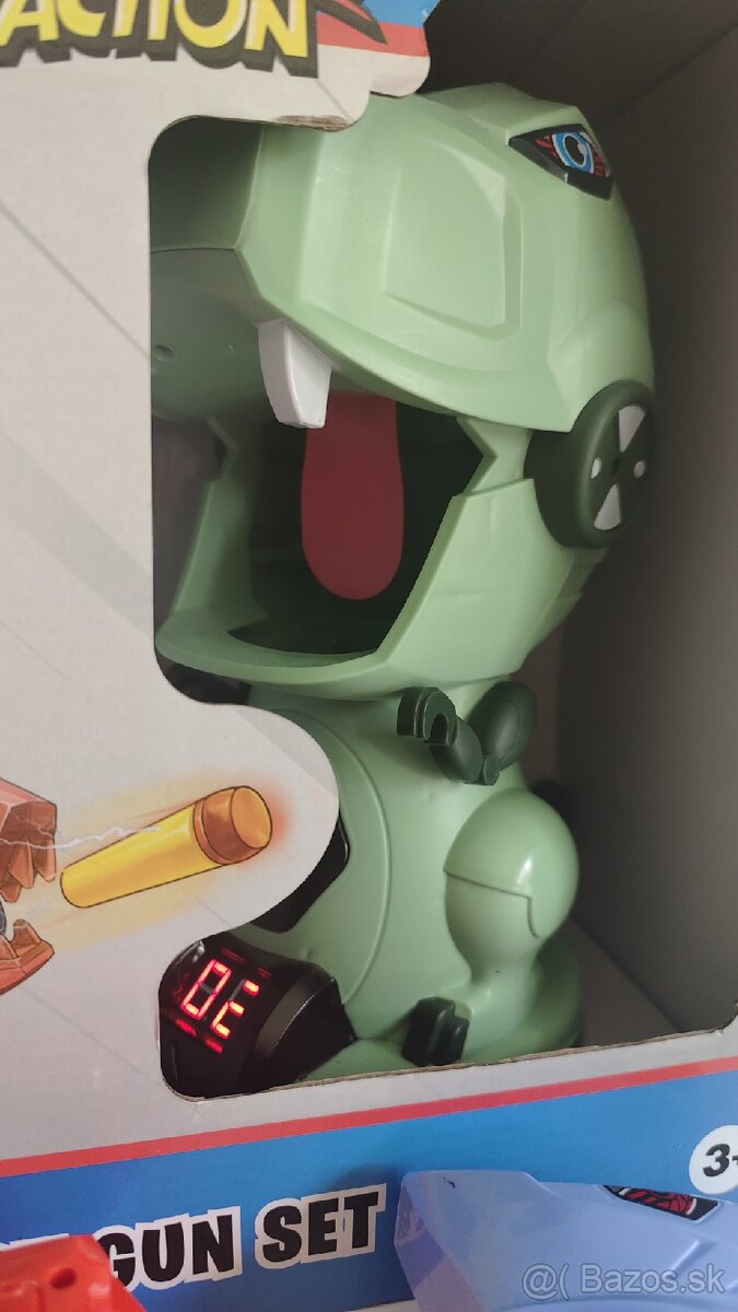 Dino počitadlo + 2 pištole + 10 nábojov - 3