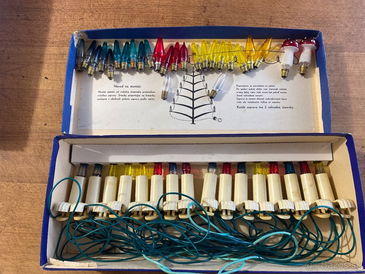 Retro vianočné osvetlenie - 3