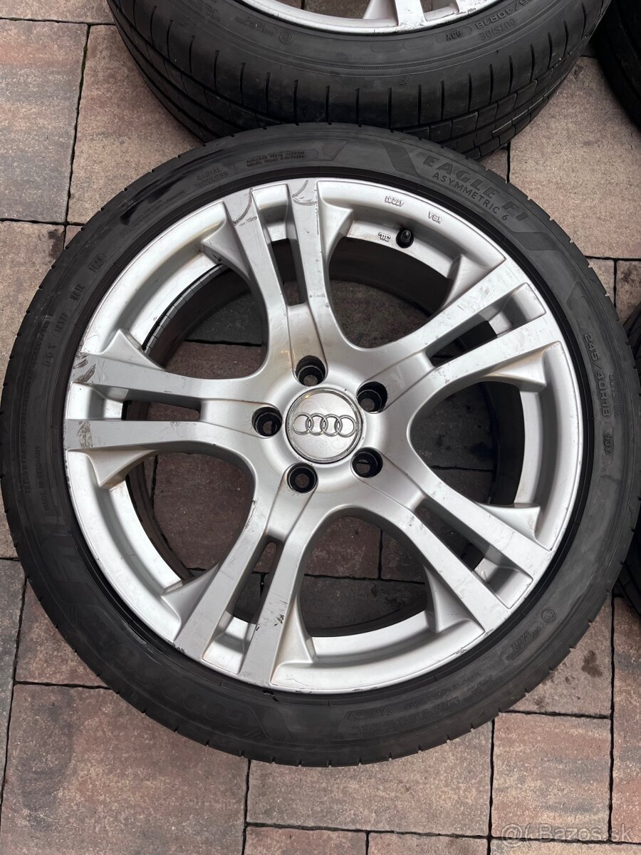 Orig. hlíník. disky Audi R18, 5x112 - 3