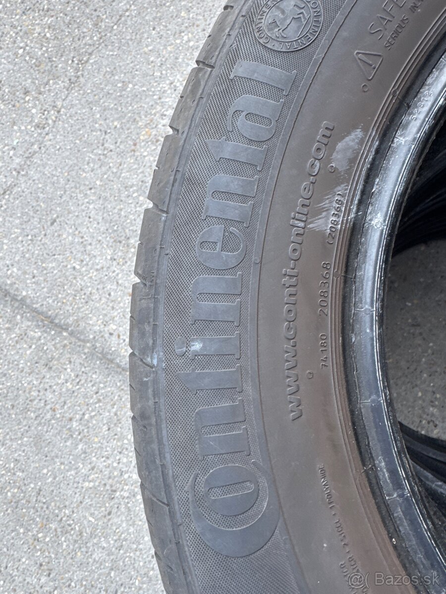 Predám letnú sadu 4ks 195/65 R15 CONTINENTAL - 3