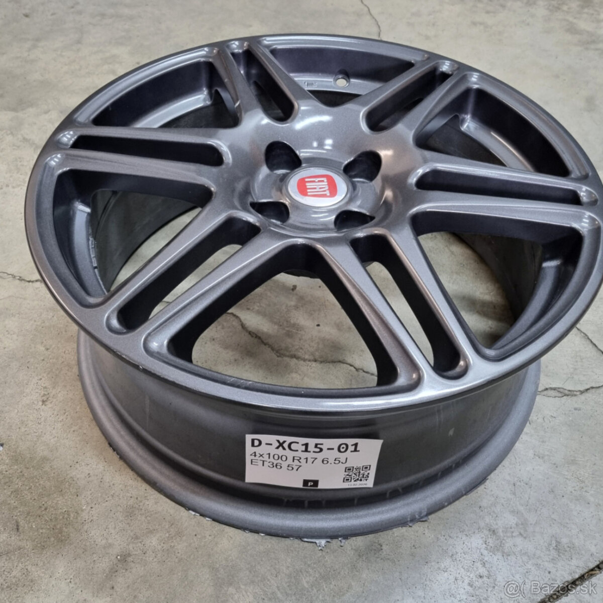 Hliníkové disky 4x100 R17 6,5J ET36 - 3