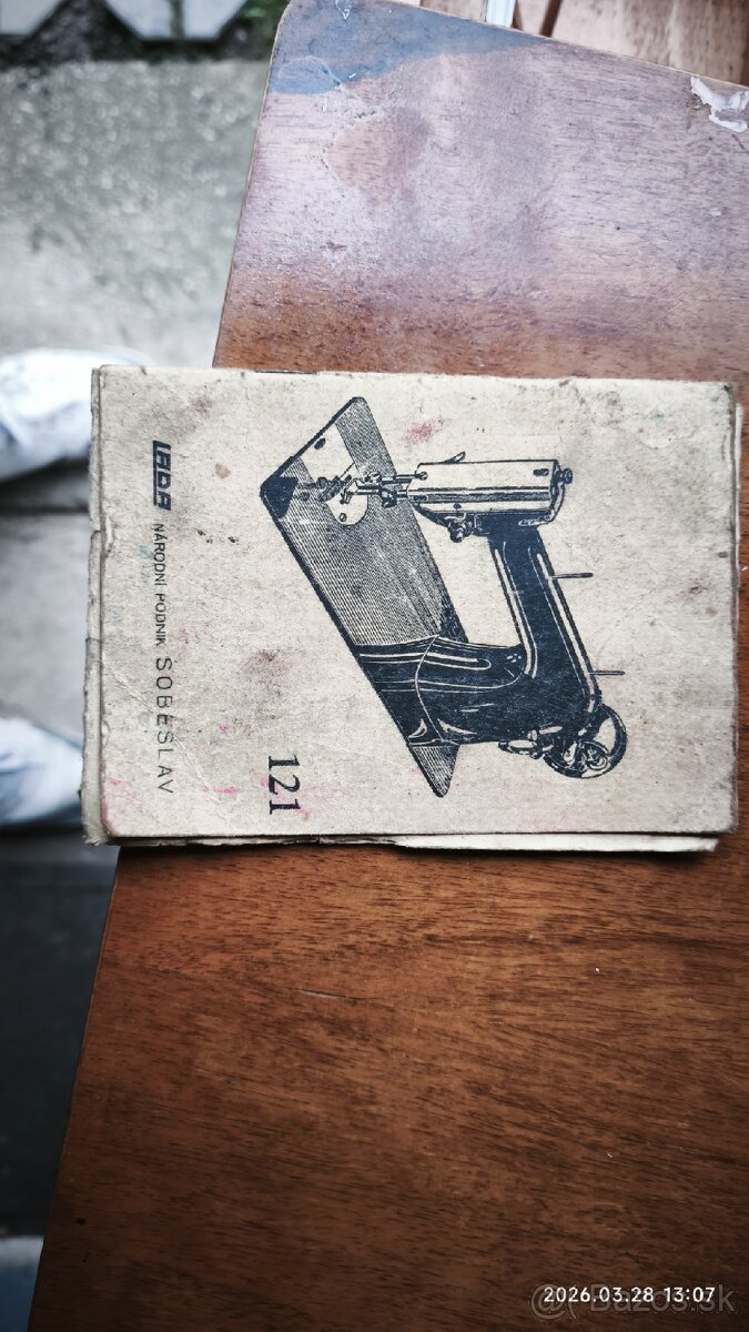 ⭐ Vintage šijací stroj LADA 121 so stolom ⭐ - 3