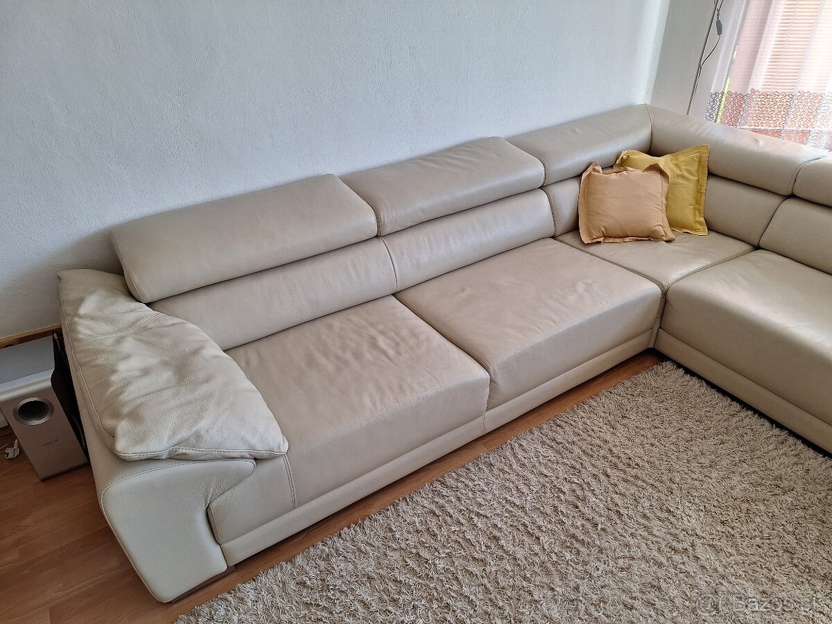 Predam koženu sedaciu súpravu - 3