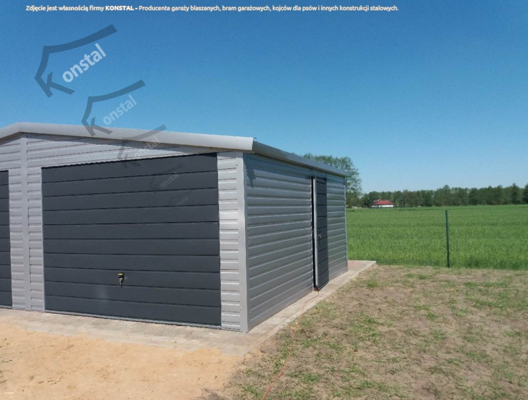 Plechová garáž 7X6 m Doprava a montaż gratis po celej SR - 3