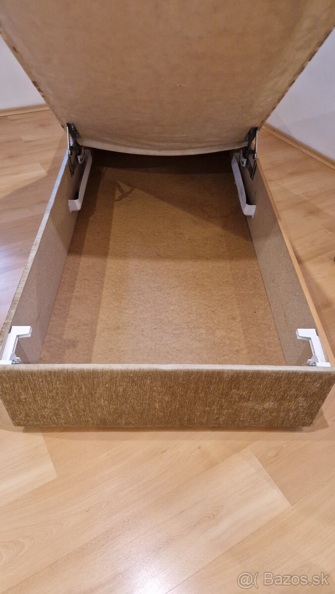 Predám posteľ s úložným priestorom – 200 × 90 cm - 3