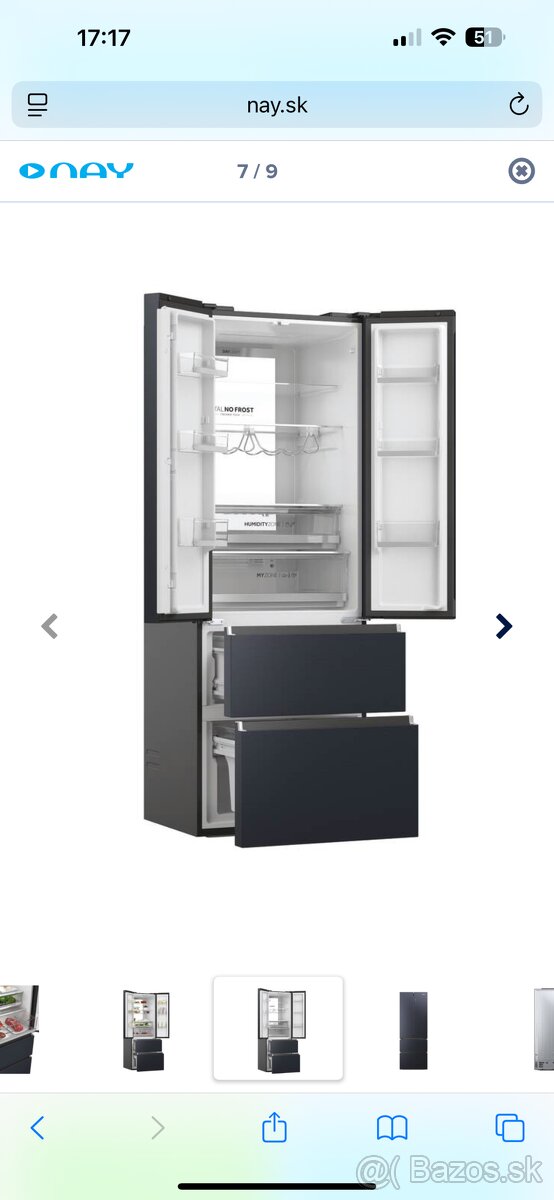 Francúzka chladnička Haier 7rokov záruka - 3