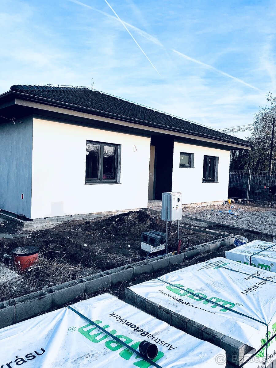 4 - izbový BUNGALOV NOVOSTAVBA - 3