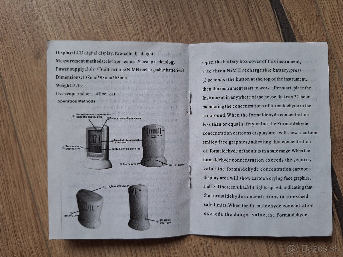 Monitor formaldehydu - 3