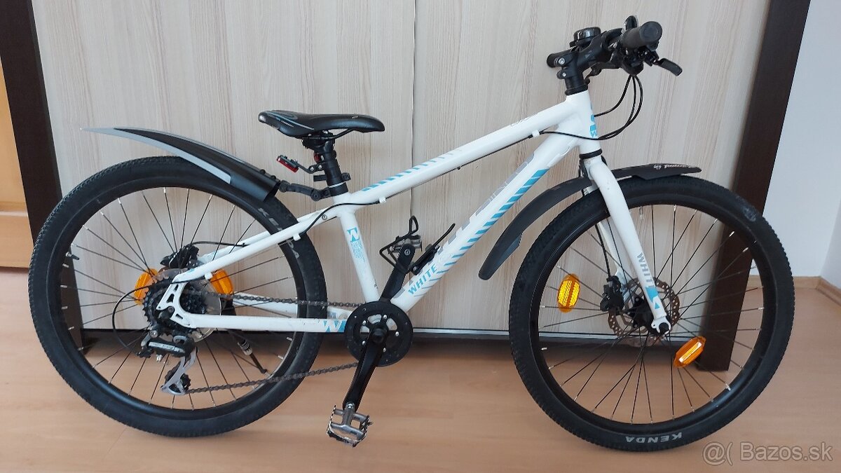 Detsky bicykel White 24" - 3