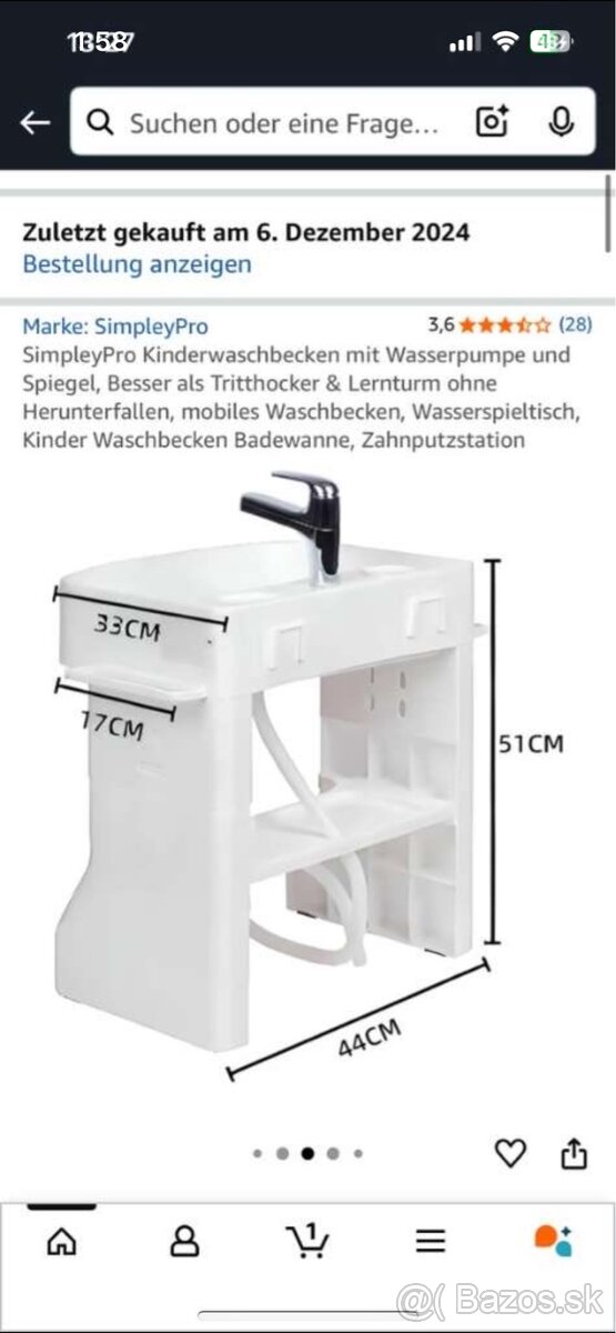 Detské umývadlo - 3
