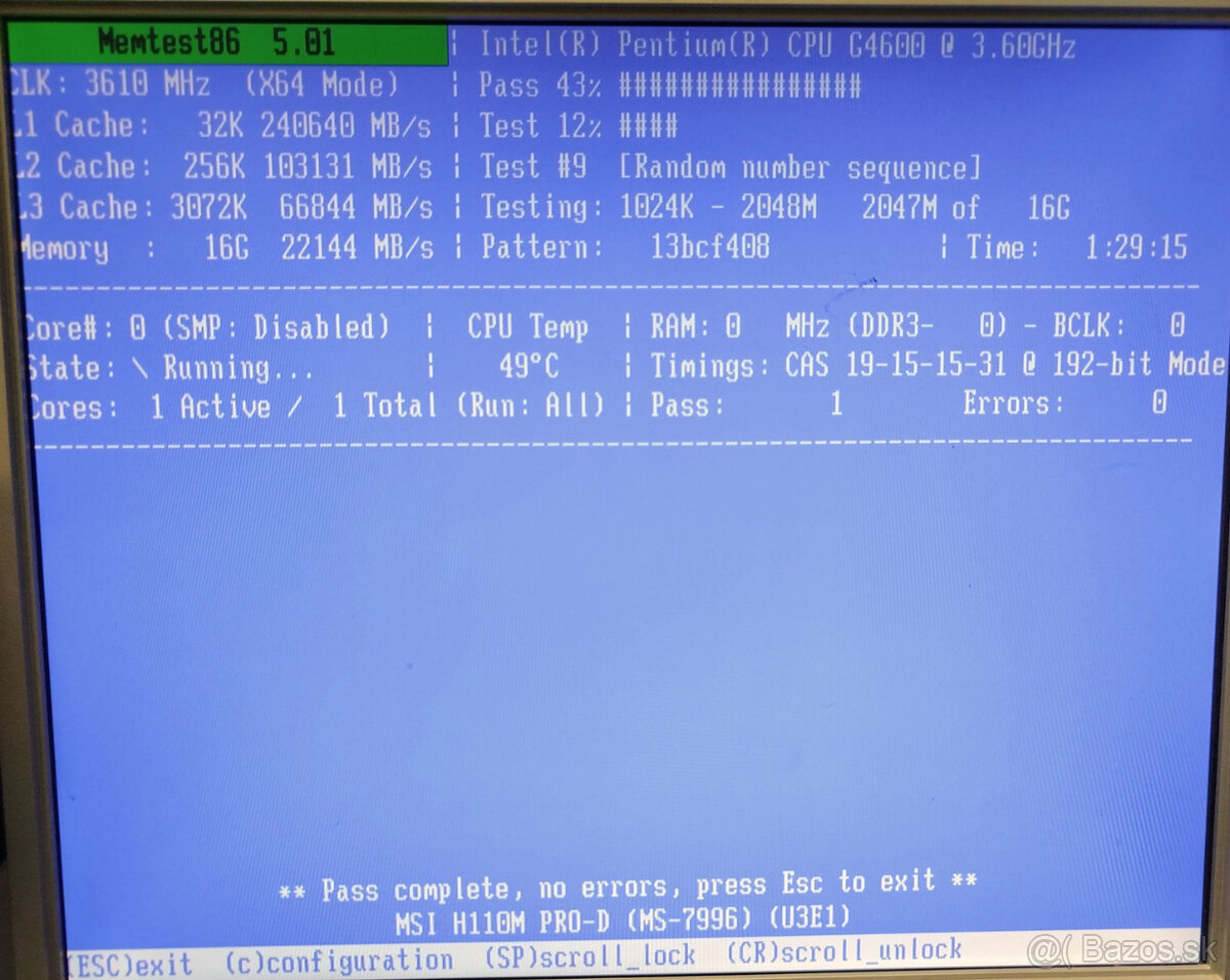 DDR4 16GB /2x 8GB/ 2400MHz Samsung - 3