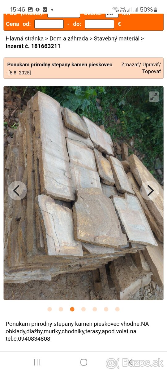 Kamen pieskovec - 3