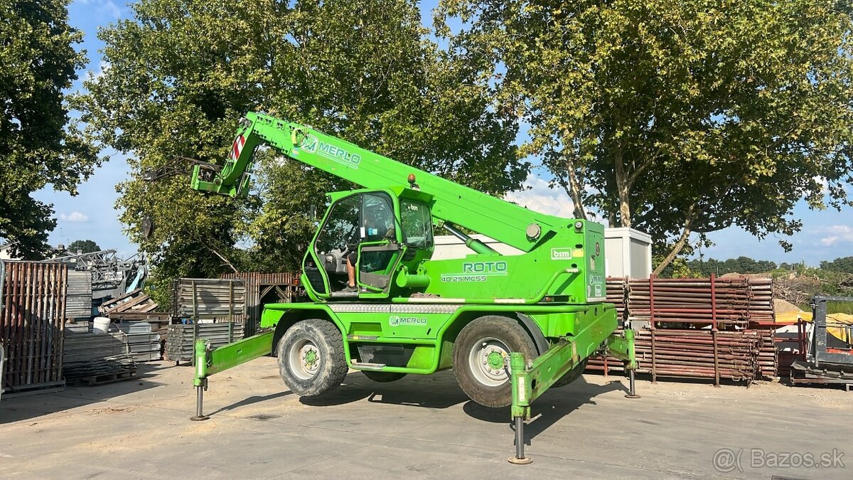 Na predaj Merlo 40.25 MCSS – teleskopický manipulátor s dosa - 3