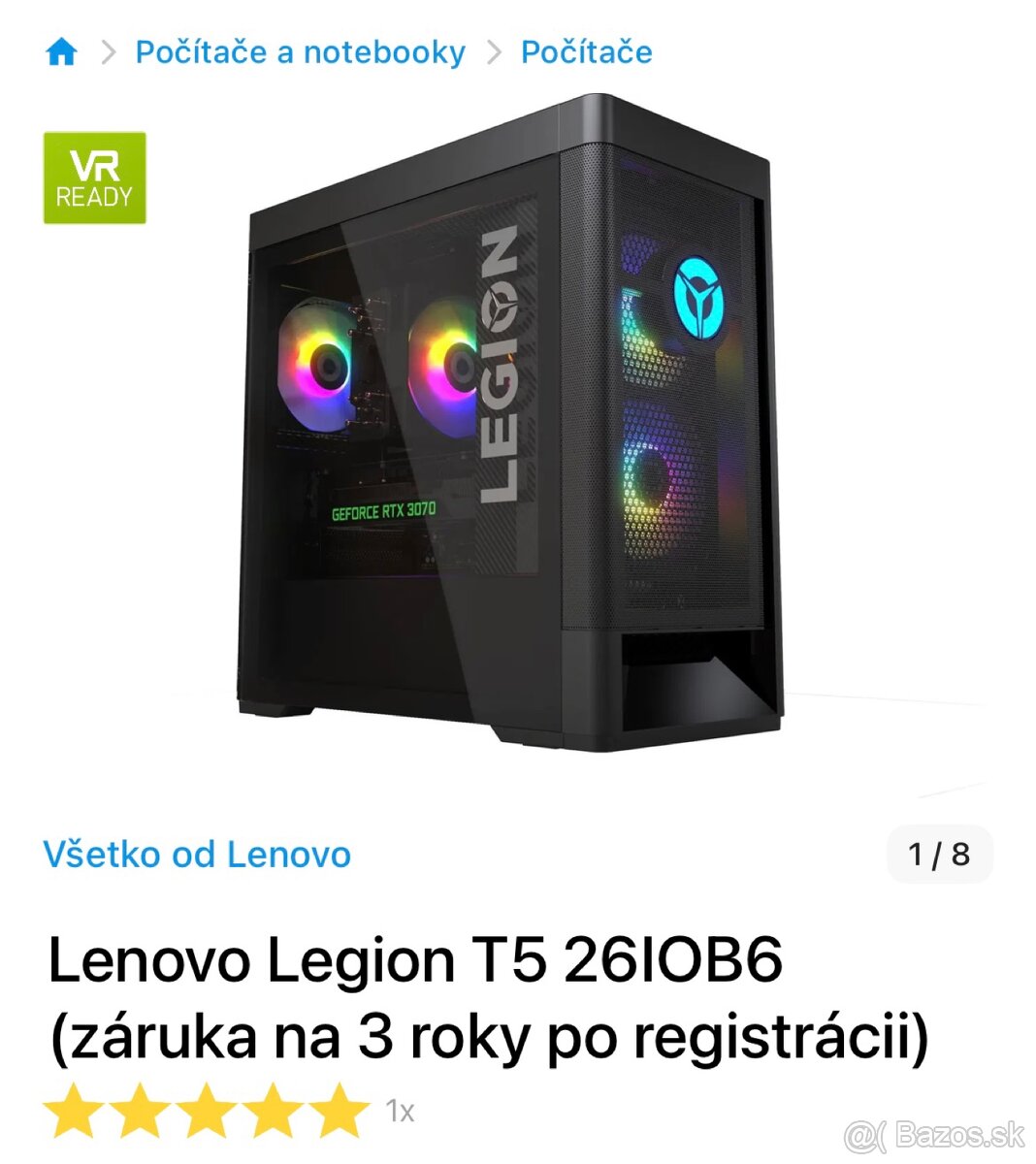 Herný PC Lenovo - 3