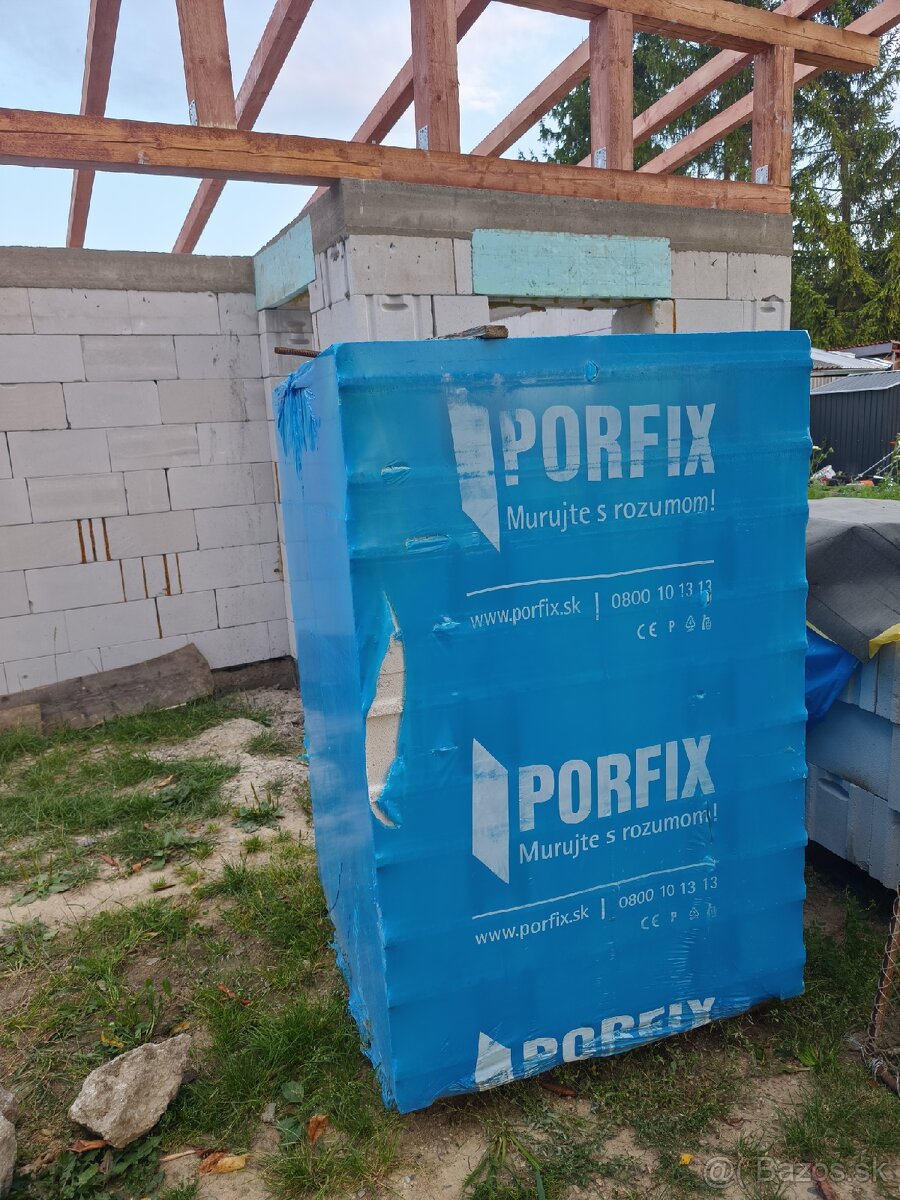 Pórobetónové tvárnice PORFIX 300 a 375 (Porfix, Ytong) - 3