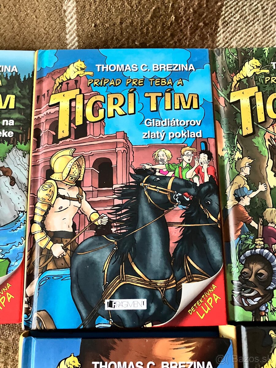 Sada 10 knih Tigrí tím - 3