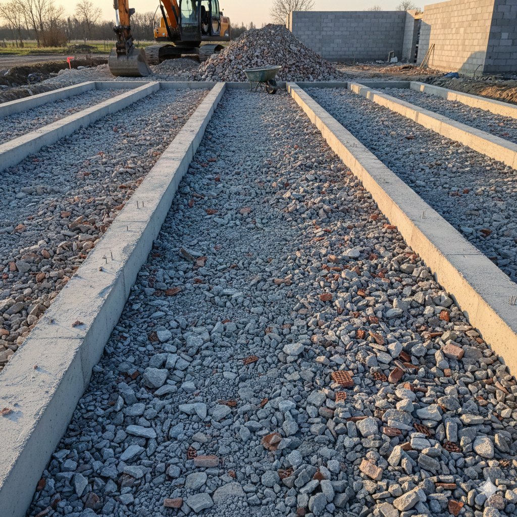 Recyklát - podrvená stavebná suť - 3