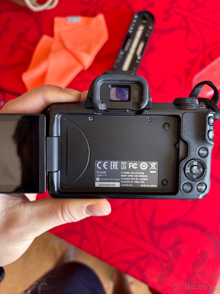 Canon EOS M50 + setový objektív 15-45mm - 3