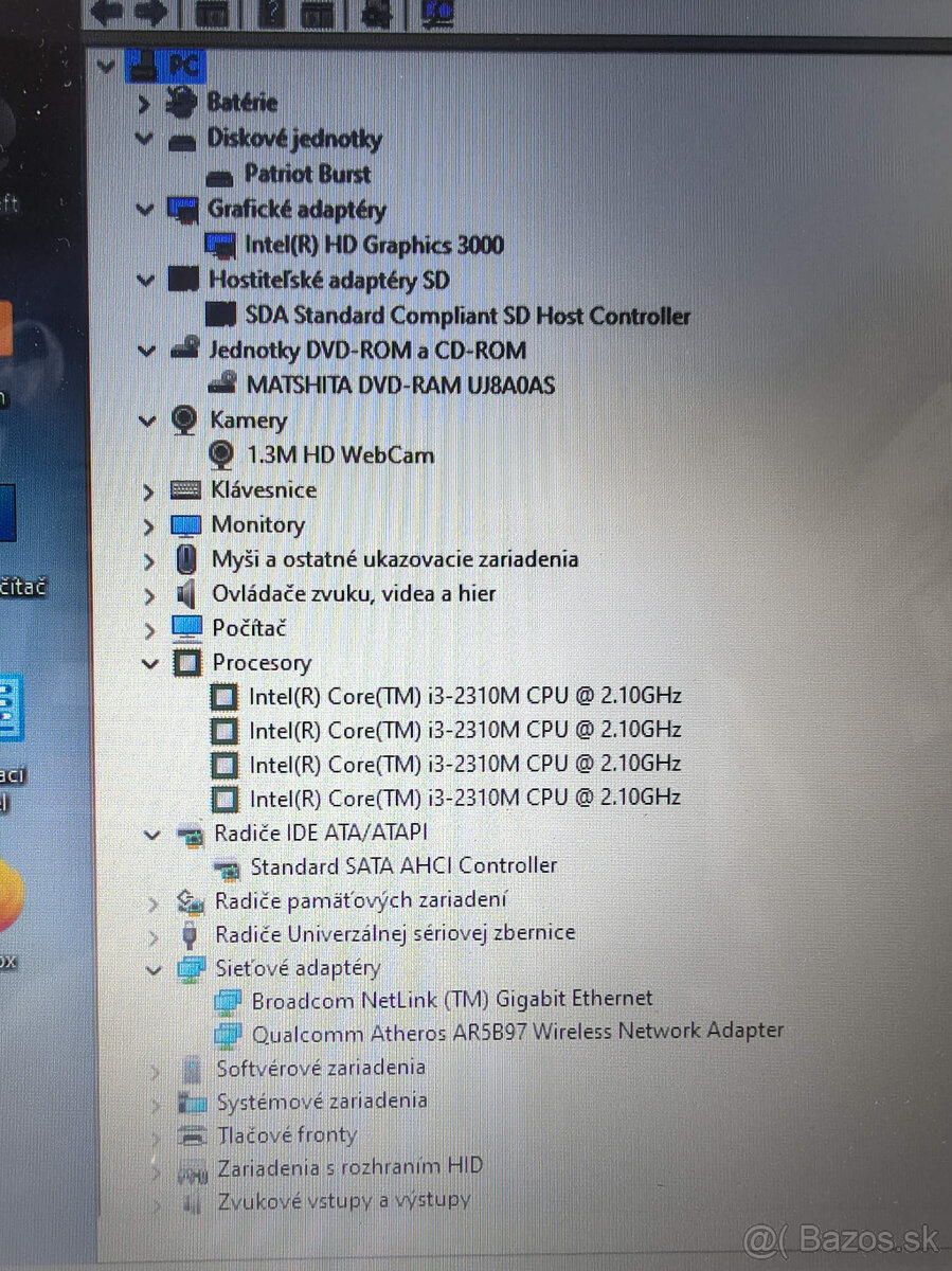 dvojjadro Intel, rýchly SSD disk, Windows11, Hviezdoslavov - 3